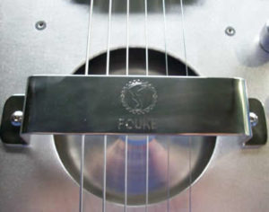 Upgrade your Fouke Guitar with a stainless handrest